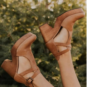 Virella | Women’s Chunky Platform Mary Jane Heels