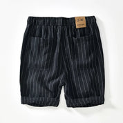 Torvello | Men’s Striped Drawstring Shorts