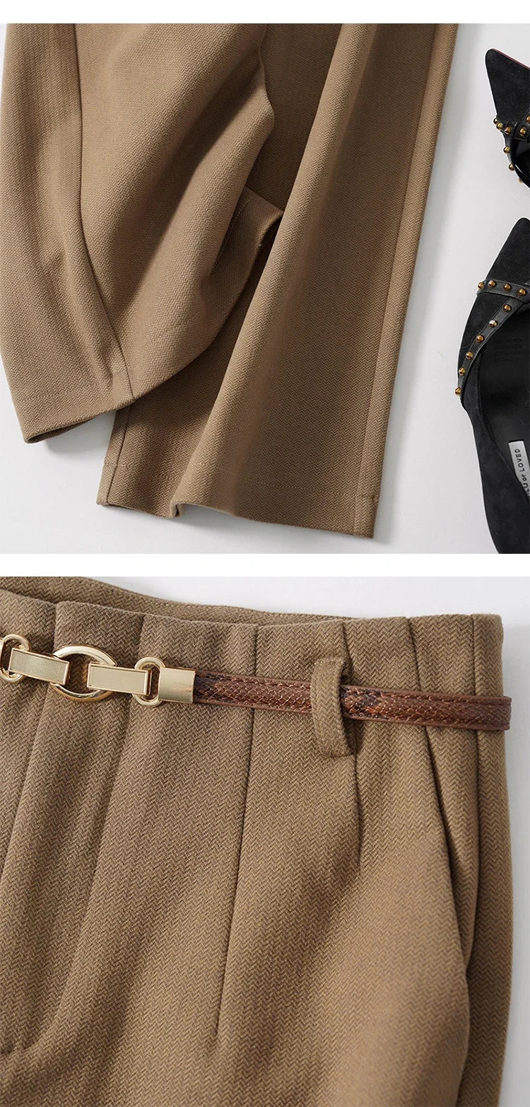 Aurelia | Women’s High-Waist Wide-Leg Trousers