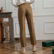 Naples | Men’s High-Waist Straight-Leg Trousers