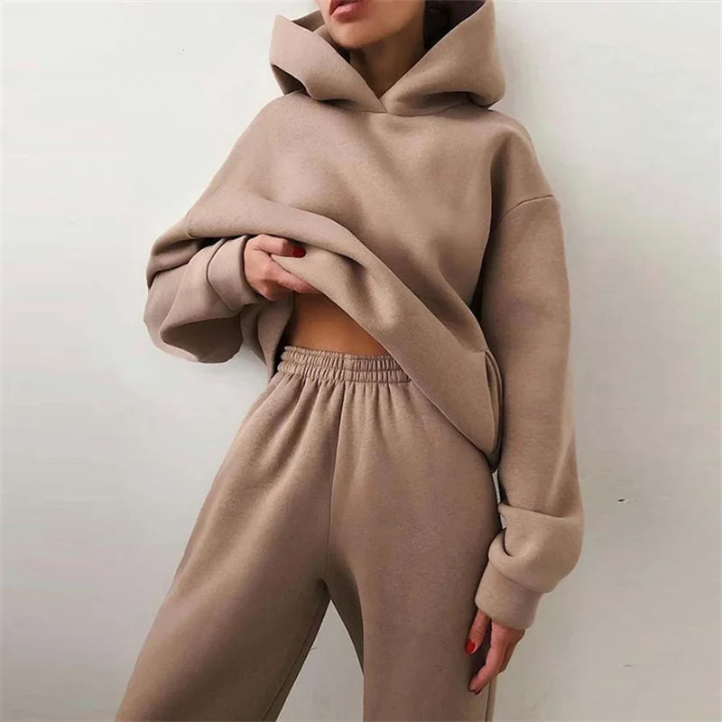 Velmora | Women's Oversized Lounge Tracksuit