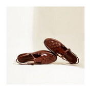 Bellara | Women’s Woven Leather Slingback Sandals