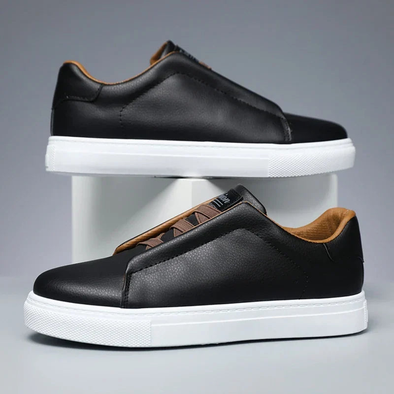 Brayden | Men’s Leather Slip-On Sneakers