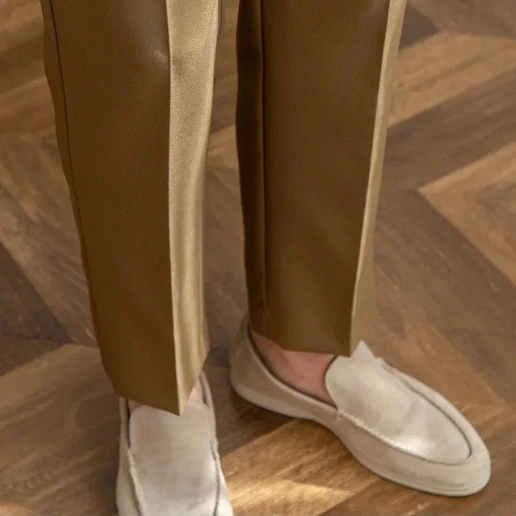 Naples | Men’s High-Waist Straight-Leg Trousers