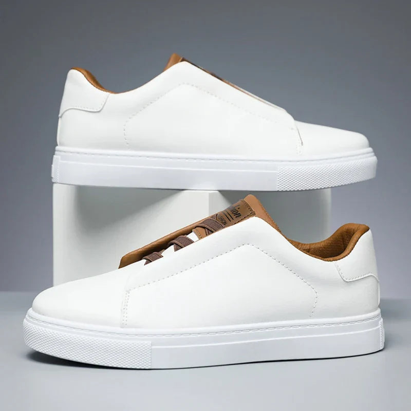 Brayden | Men’s Leather Slip-On Sneakers