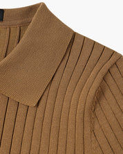 Rivello | Men’s Ribbed Cotton Polo Shirt
