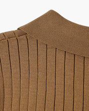 Rivello | Men’s Ribbed Cotton Polo Shirt