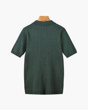 Rivello | Men’s Ribbed Cotton Polo Shirt