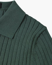 Rivello | Men’s Ribbed Cotton Polo Shirt