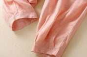 Lunara - Women’s Linen Tapered Pants