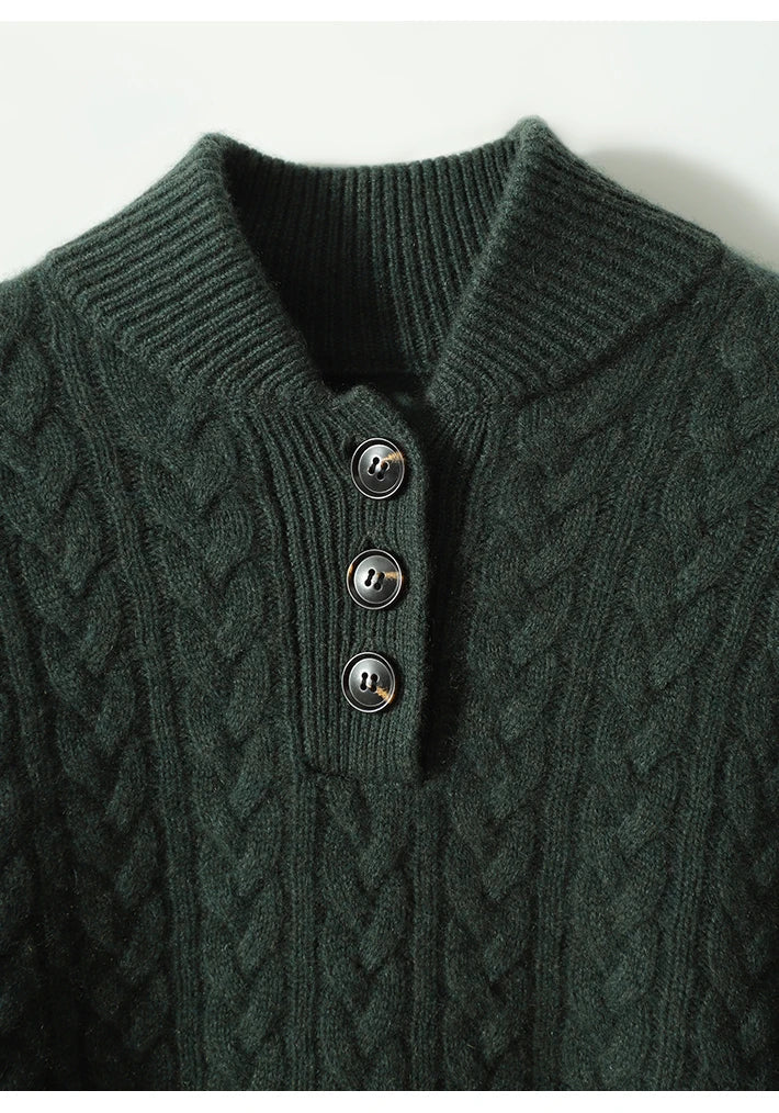 Arden - Women’s Cashmere Cable Knit Sweater