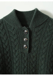 Arden - Women’s Cashmere Cable Knit Sweater