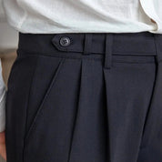 Naples | Men’s High-Waist Straight-Leg Trousers