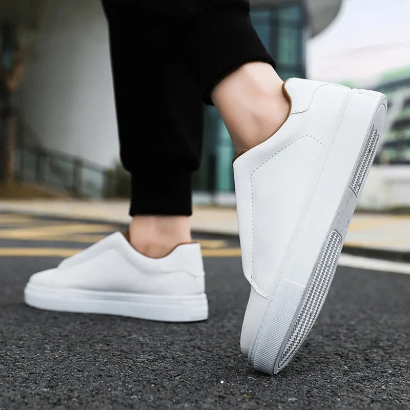 Brayden | Men’s Leather Slip-On Sneakers