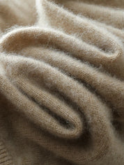 Elvoro | Cashmere Crossover Collar Sweater