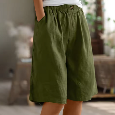Hallie – Wide Casual Shorts