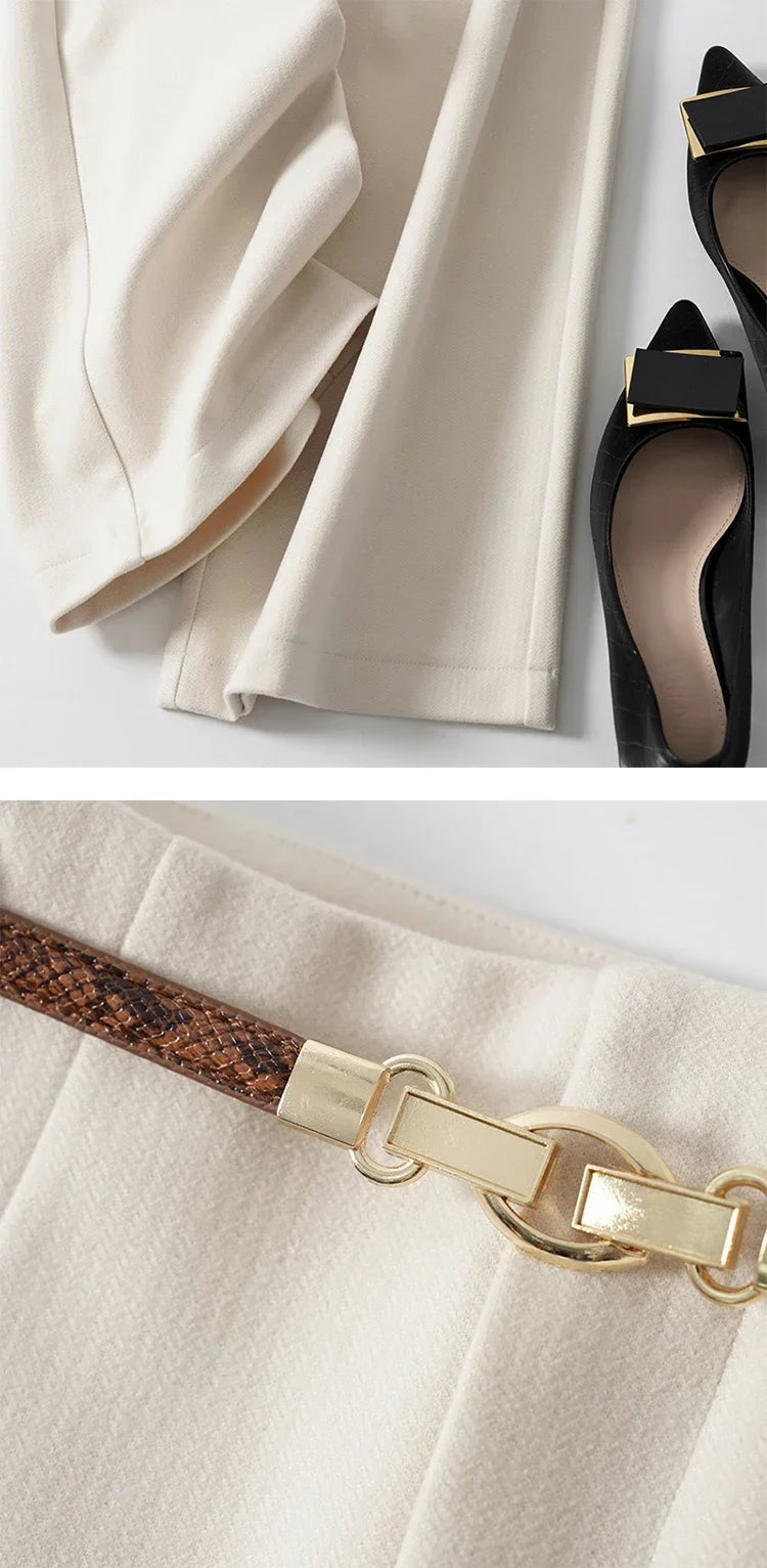Aurelia | Women’s High-Waist Wide-Leg Trousers