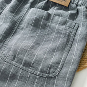 Torvello | Men’s Striped Drawstring Shorts