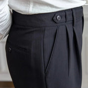 Naples | Men’s High-Waist Straight-Leg Trousers