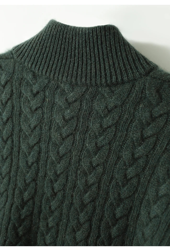 Arden - Women’s Cashmere Cable Knit Sweater