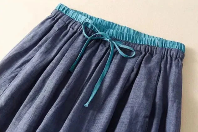 Lunara - Women’s Linen Tapered Pants