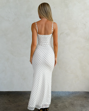 Julianna | Polka Dot Maxi Dress