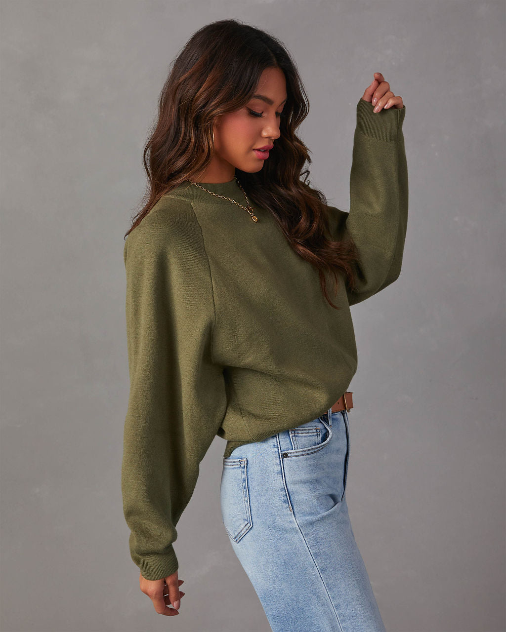 Solviera | Oversized Dolman Knit Sweater