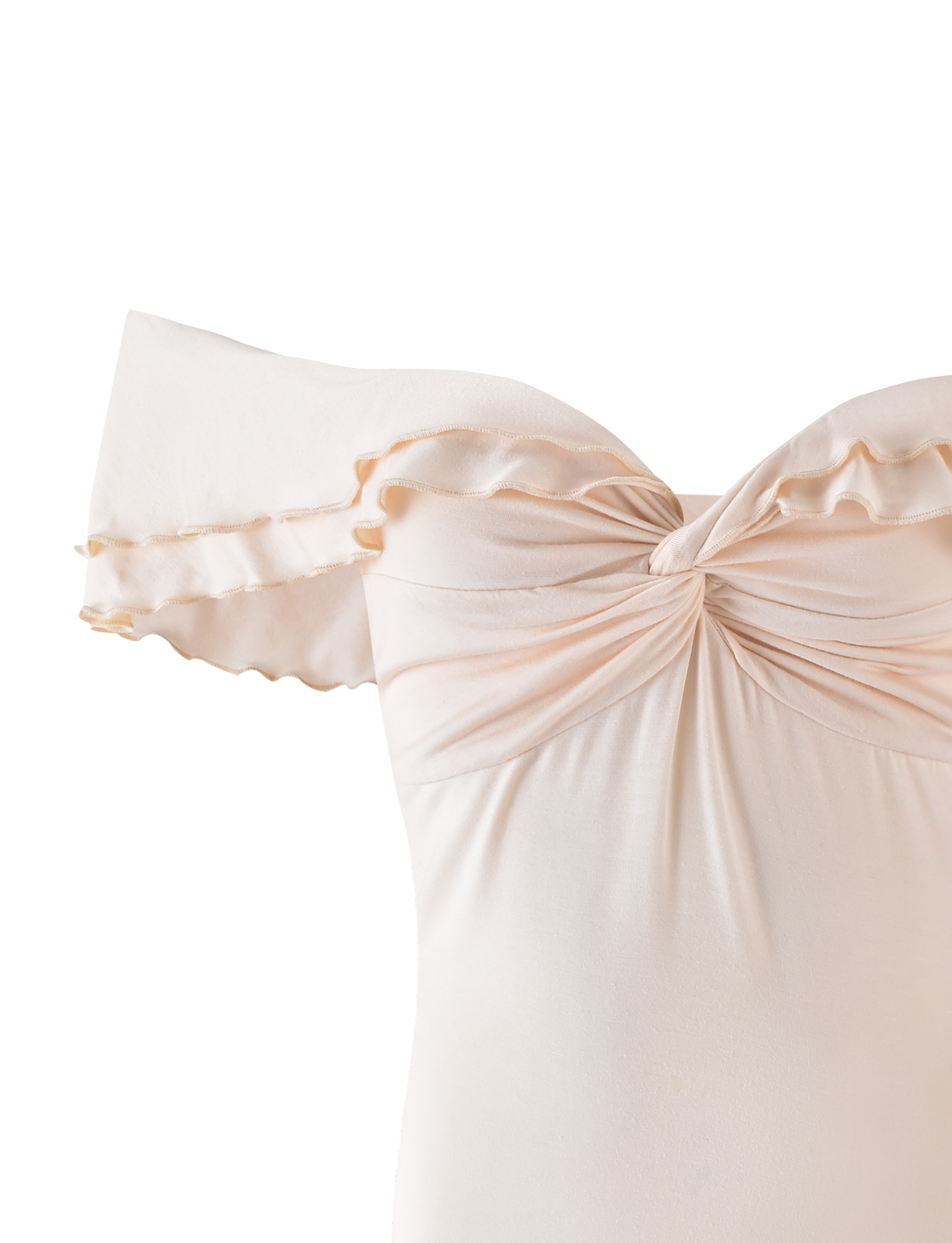 Elara | Off-Shoulder Ruched Sweetheart Top