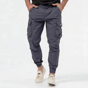 Tavian | Men’s Cotton Stretch Cargo Joggers
