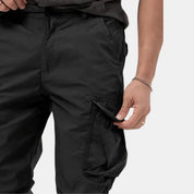 Tavian | Men’s Cotton Stretch Cargo Joggers