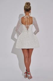 Triselle | Women’s Shimmering Trendy Mini Dress