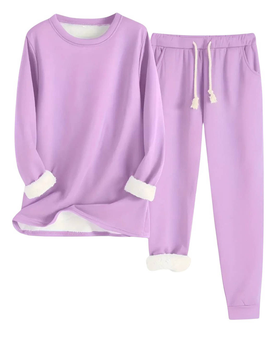 Seravon | Women’s Fleece Lined Sweatsuit Set