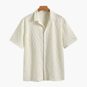 Mykonos | Men’s Cotton Shirt & Shorts Summer Set