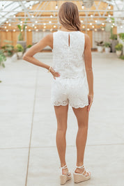 Lioré | Cotton Eyelet Embroidered Summer Set