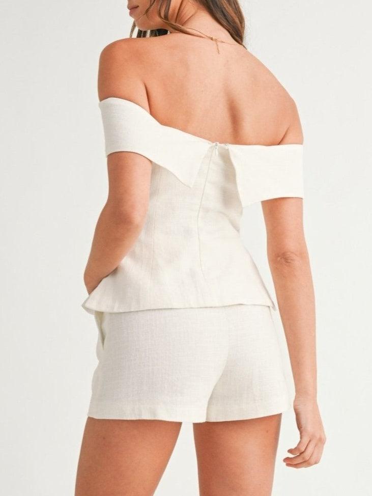 Averixa - Women’s Cropped Top & Pants Set