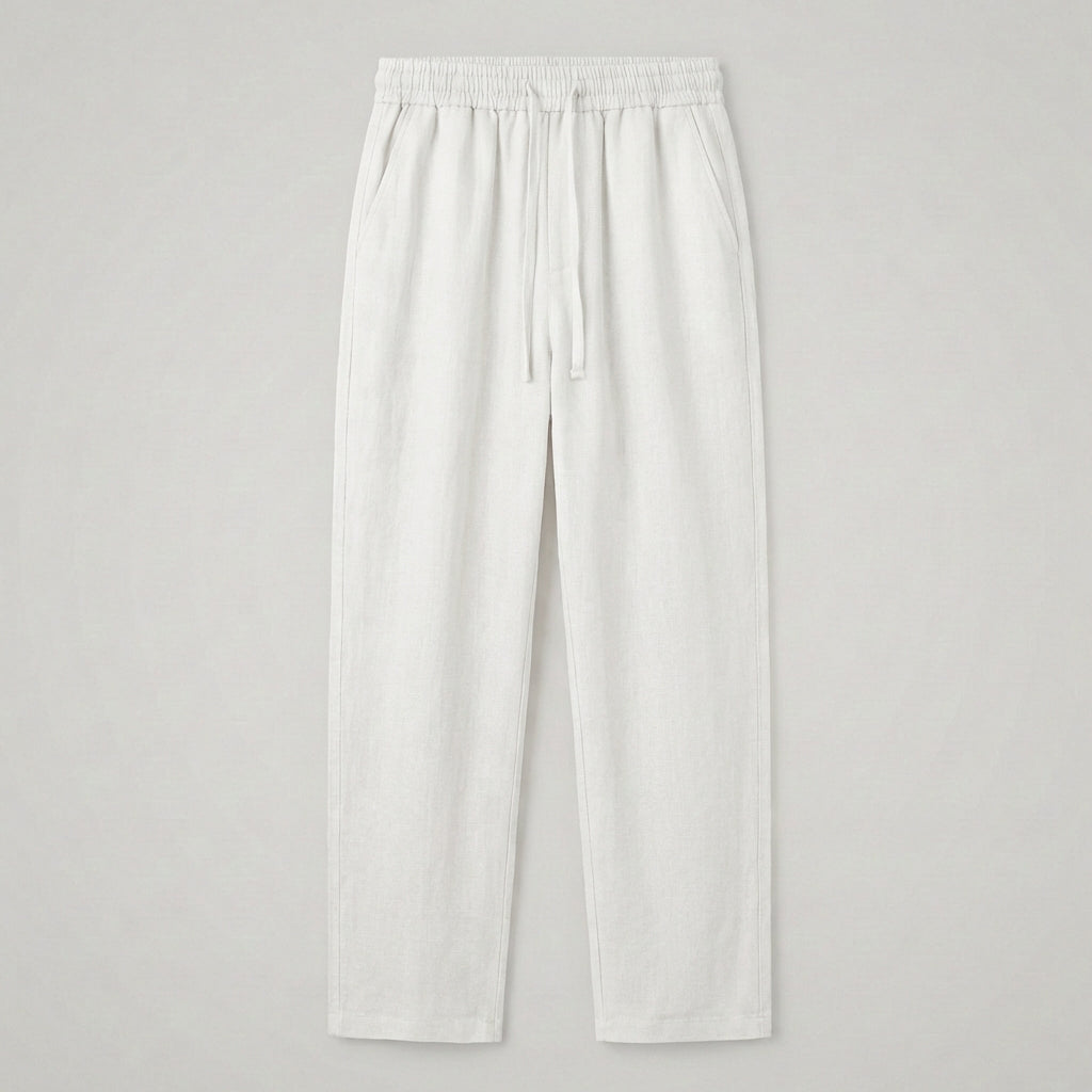 Renji | Men’s Cotton Linen Relaxed Pants