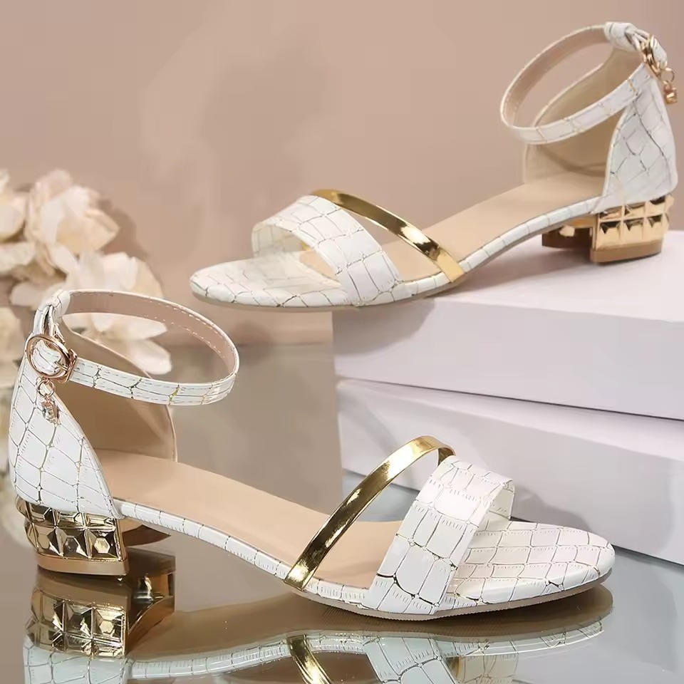 Alverna | Women’s Wedge Sandals with Ankle Strap