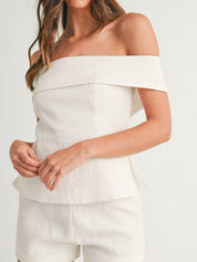 Averixa - Women’s Cropped Top & Pants Set