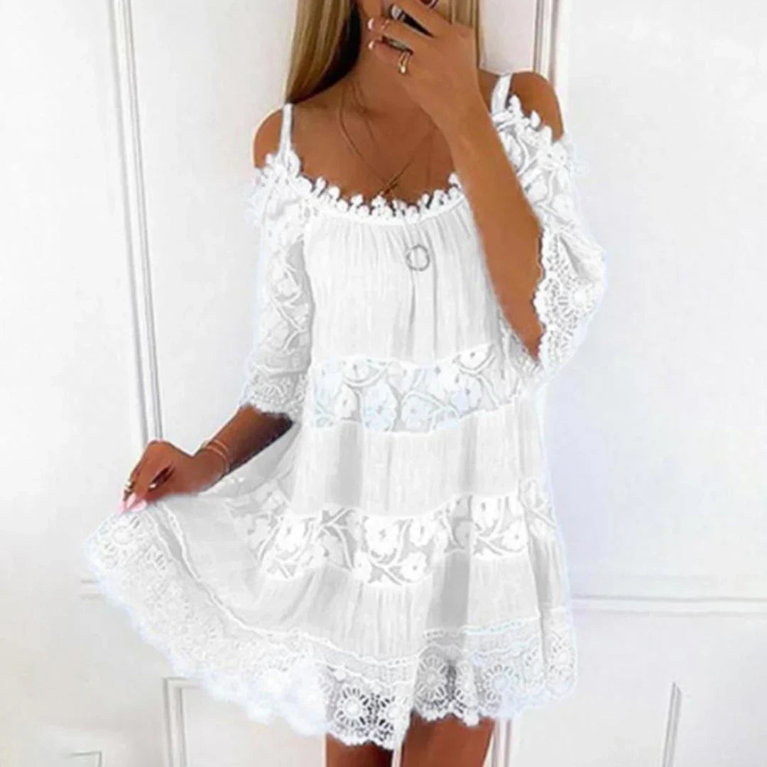 Avelina - Women’s Crochet Lace Summer Dress