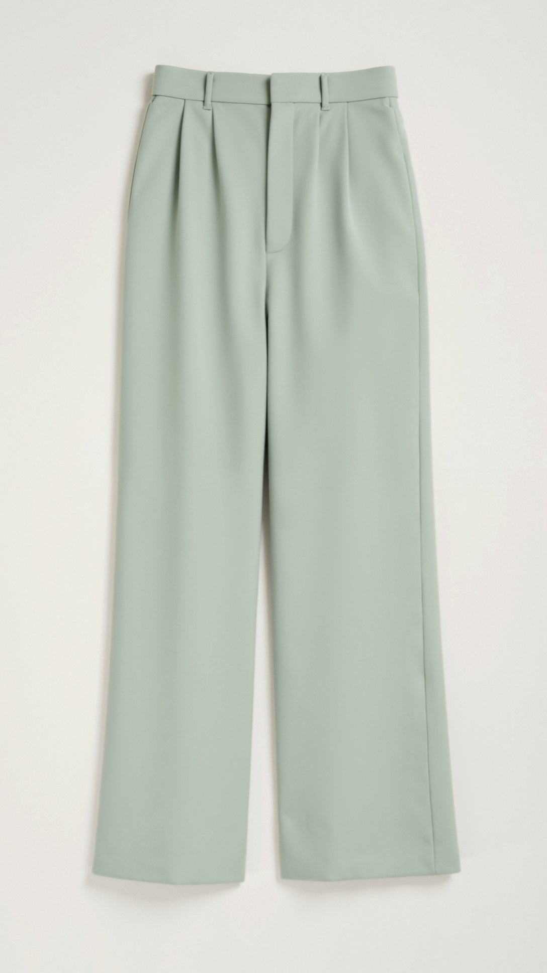 Calla | Women’s Wide-Leg Trousers – High Waisted, Pleated Front
