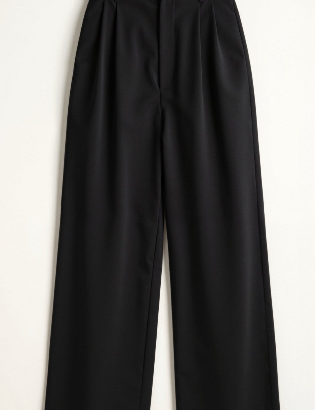Calla | Women’s Wide-Leg Trousers – High Waisted, Pleated Front