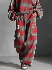 Rovexa - Women’s Plaid Streetwear Set