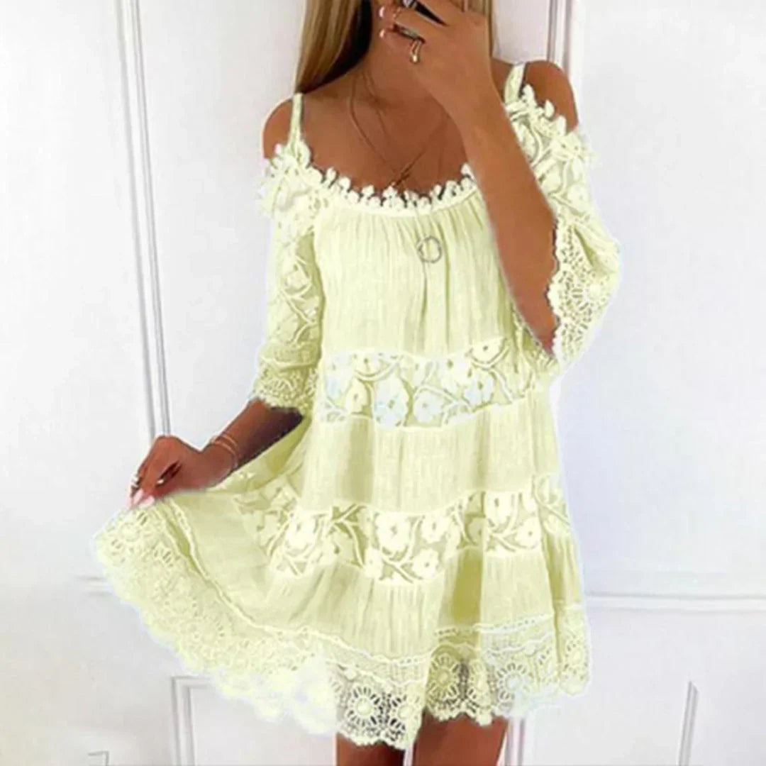 Avelina - Women’s Crochet Lace Summer Dress