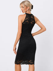 Lacevera - Women’s Lace Sheath Cocktail Dress