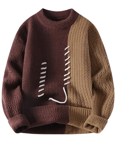 Thick Warm Crewneck Sweater