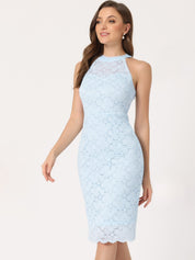 Lacevera - Women’s Lace Sheath Cocktail Dress