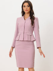 Peplira - Women’s Peplum Work Blouse