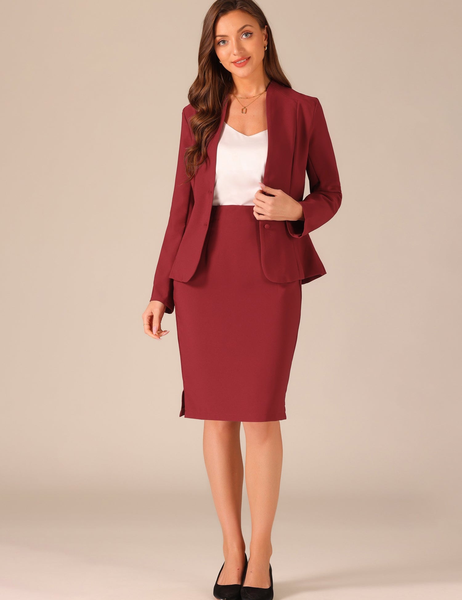 Seressa - Women’s Button Down Work Blouse