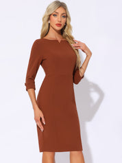 Wrapvera - Women’s Wrap Midi Dress