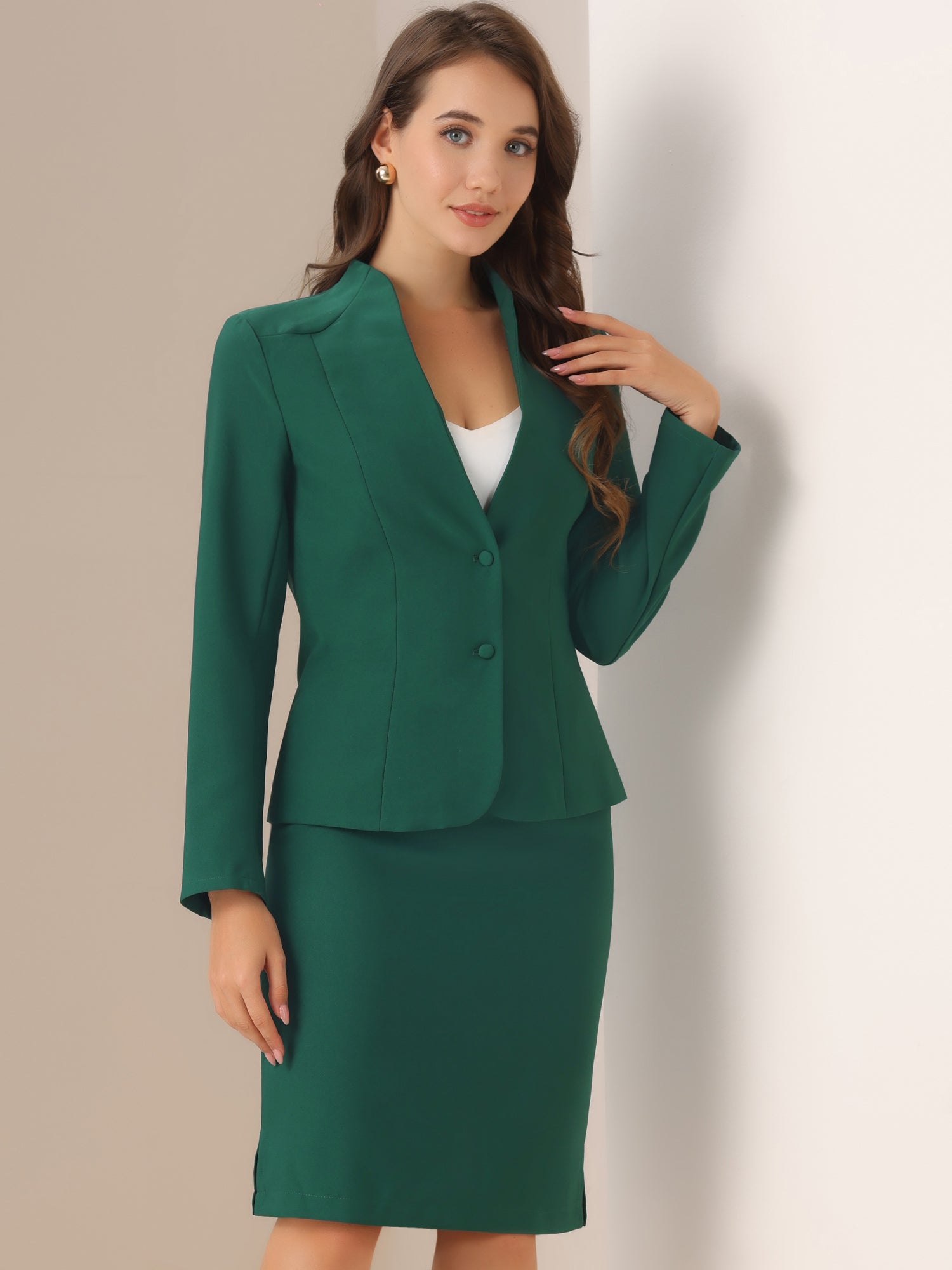 Seressa - Women’s Button Down Work Blouse
